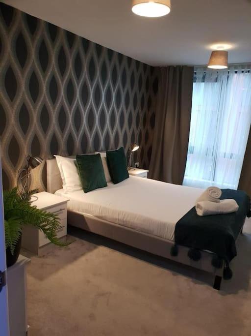 Luxury 9Ine Beautiful Bull Ring Apartment Free Parking Birmingham Kültér fotó