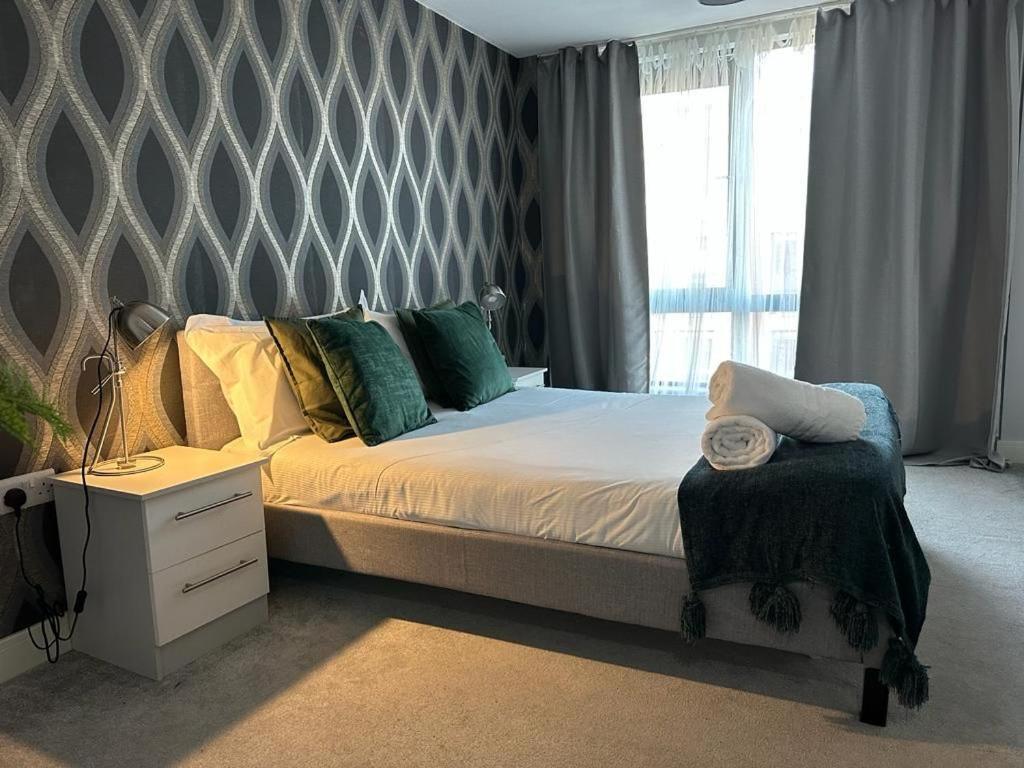 Luxury 9Ine Beautiful Bull Ring Apartment Free Parking Birmingham Kültér fotó